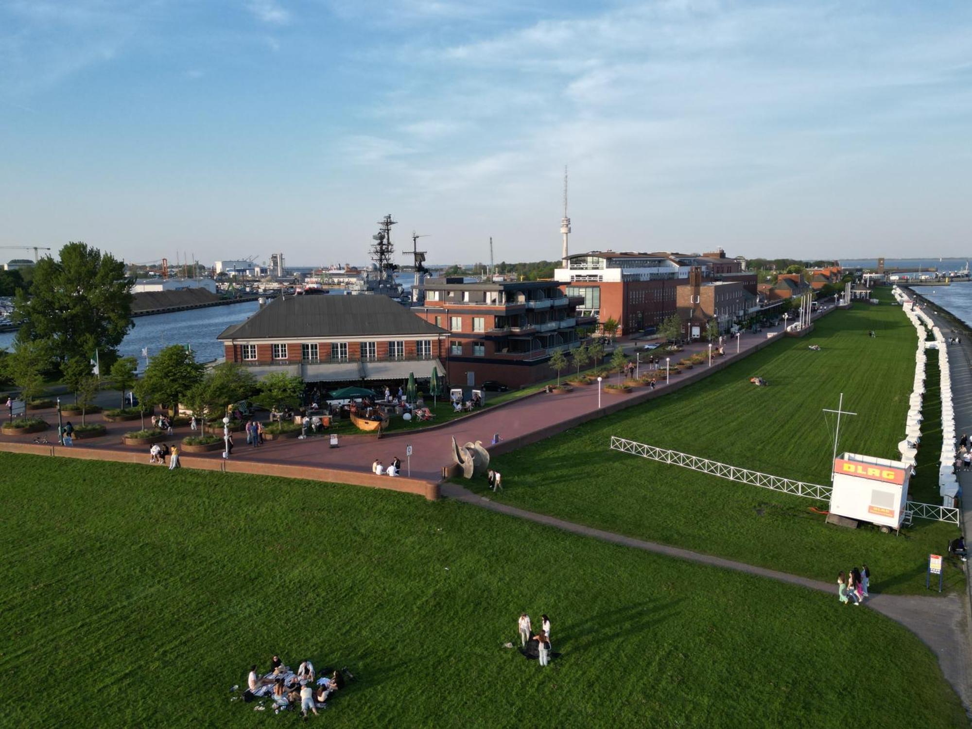 Strand-Apartment, Strandkorb, Meeresrauschen, Parkplatz Wilhelmshaven Exterior photo